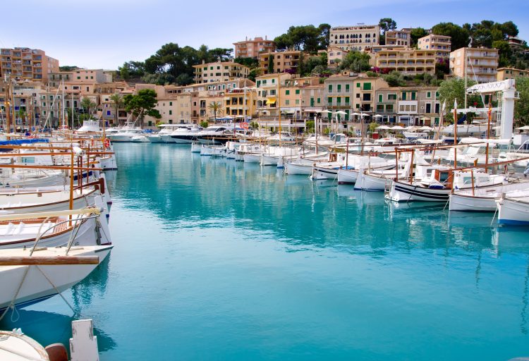 Havenstadje op Mallorca