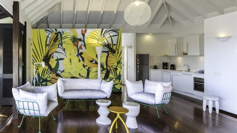 Interieur villa Papagayo – Curacao