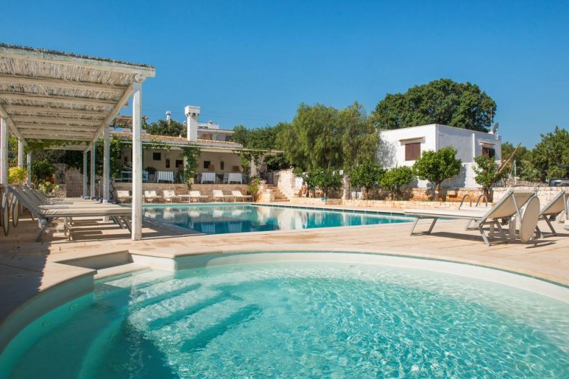 Masseria Salinola zwembad