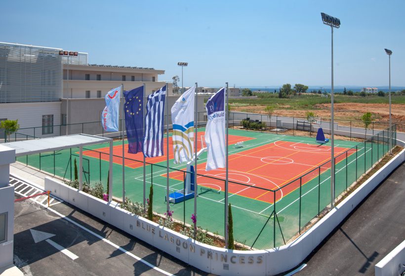 Tennisveld Blue Lagoon Princess – Chalkidiki